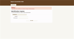 Desktop Screenshot of espacedocumentaire.afi24.org
